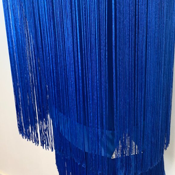 Stunning Rare Vintage Fringe Dress - Picture 9 of 15